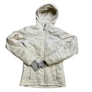 COLUMBIA SPORTWEAR JACKET WHITE WOMENS XS EXTRA SMALL SHERPA LINED OMNI HEAT